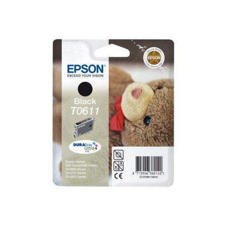 Črnilo Epson C13T06114010, črno
