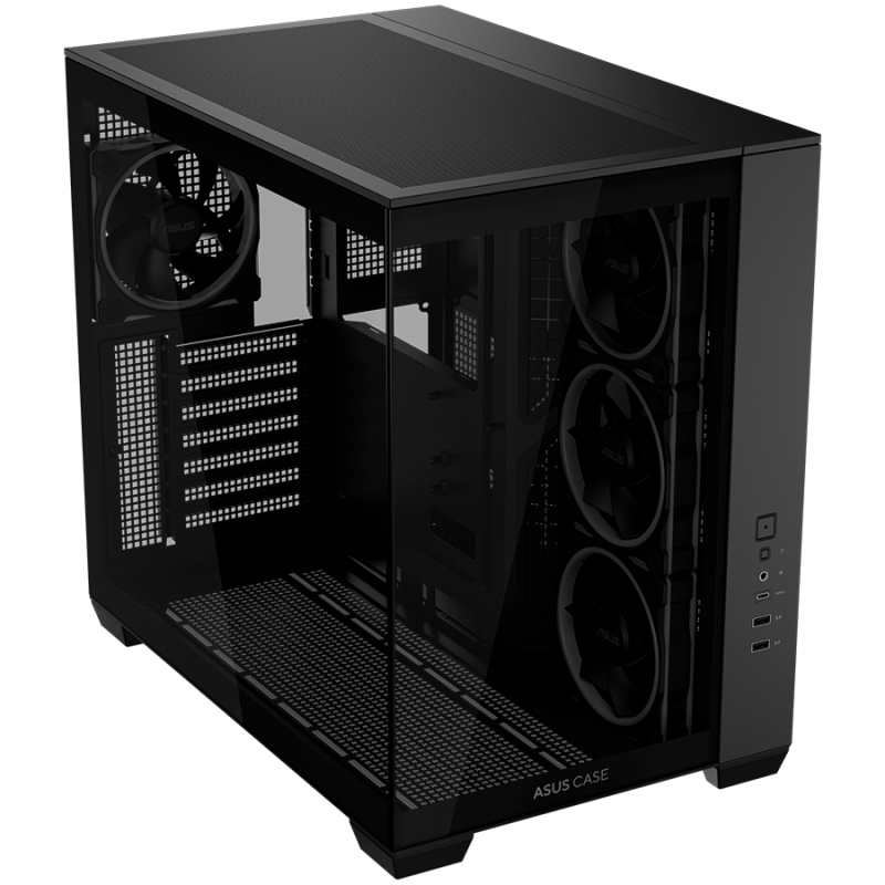 Ohišje ASUS A32 Plus, ATX, črno