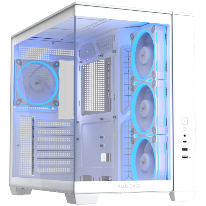 Ohišje ASUS A32 Plus, ATX, belo