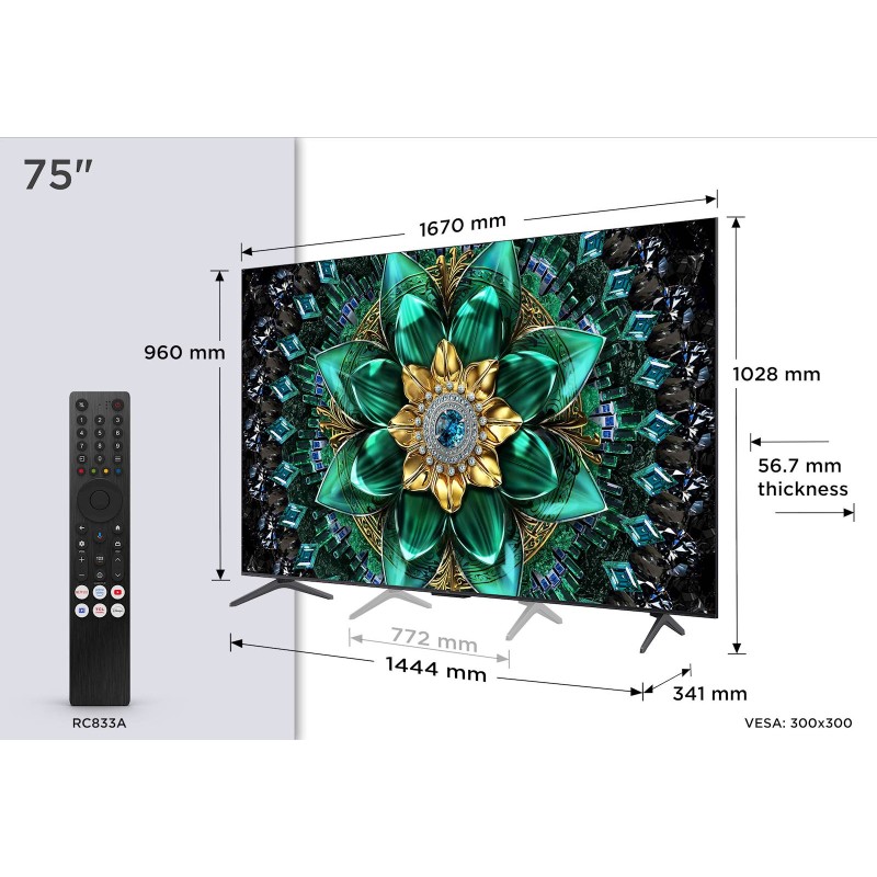 Televizor TCL 75Q6C