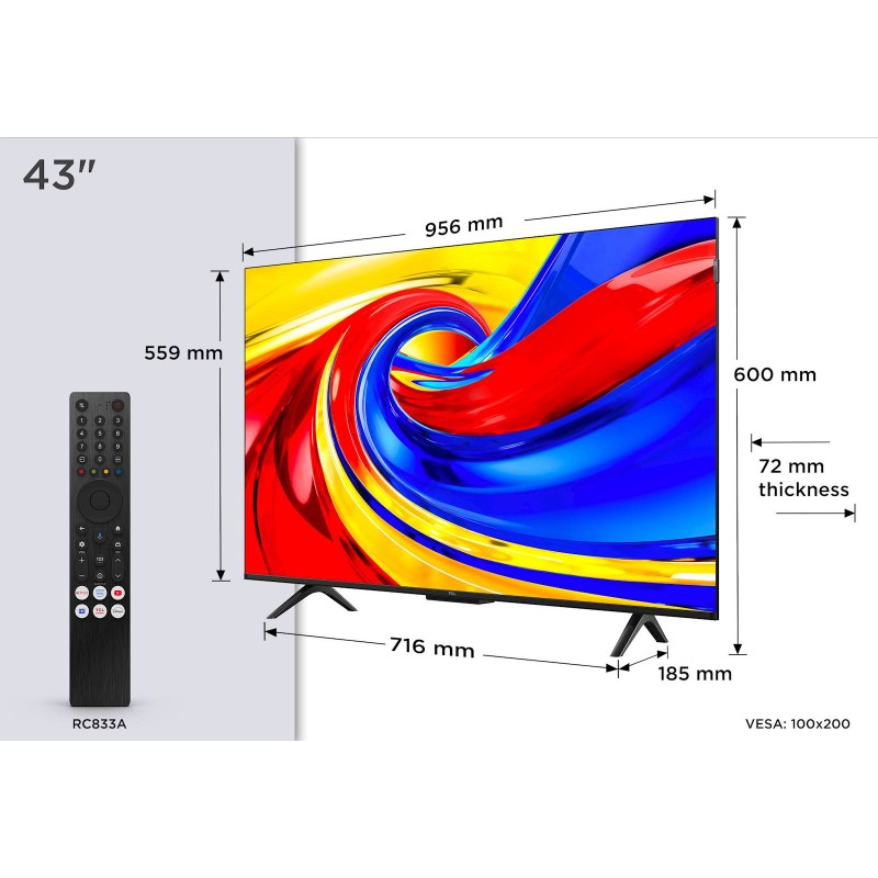 Televizor TCL 43P7L