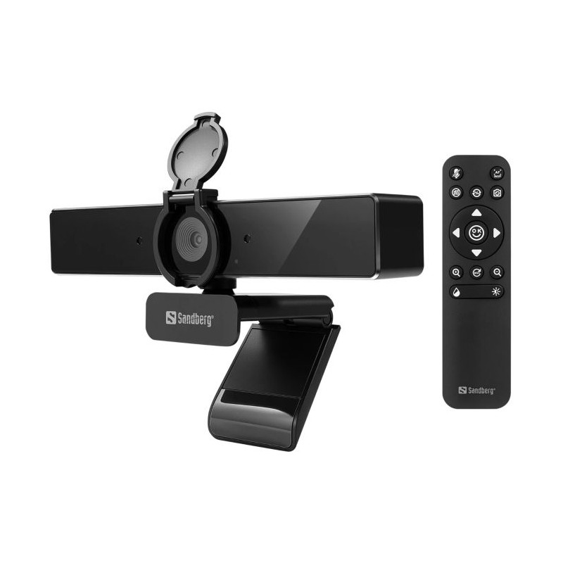 Videokonferenčna kamera Sandberg Pro Remote 4K, črna