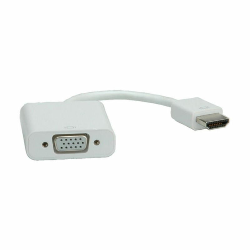 Adapter HDMI M na VGA Ž kabel 15cm, aktivni