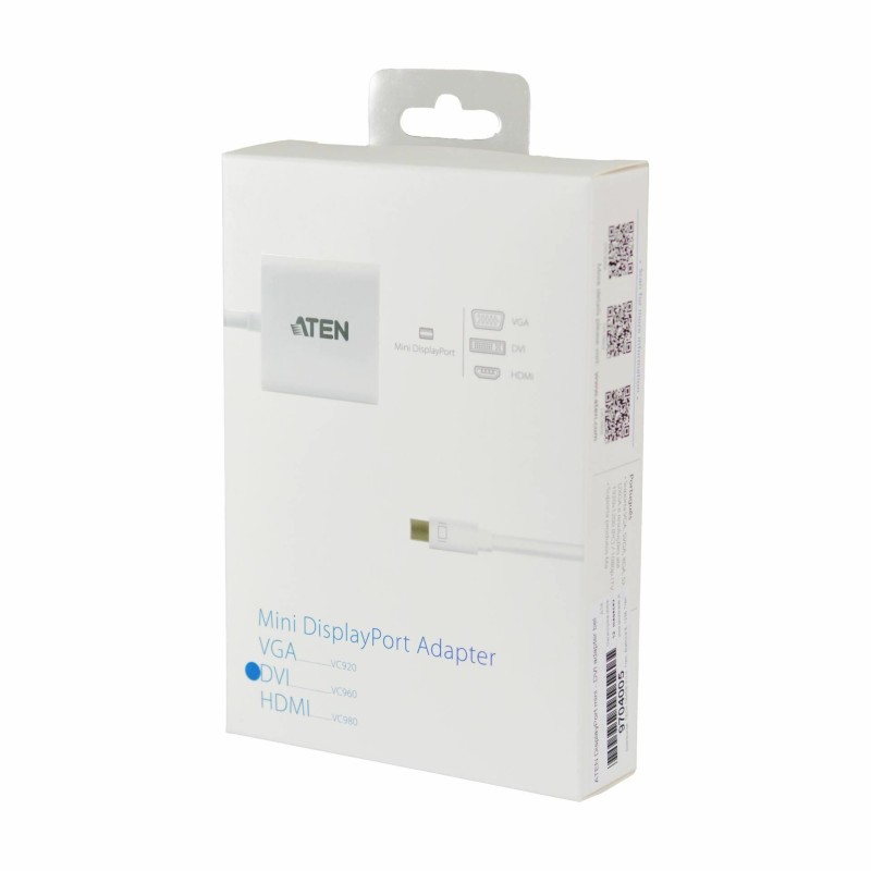 Adapter Mini DisplayPort na DVI M/Ž Aten