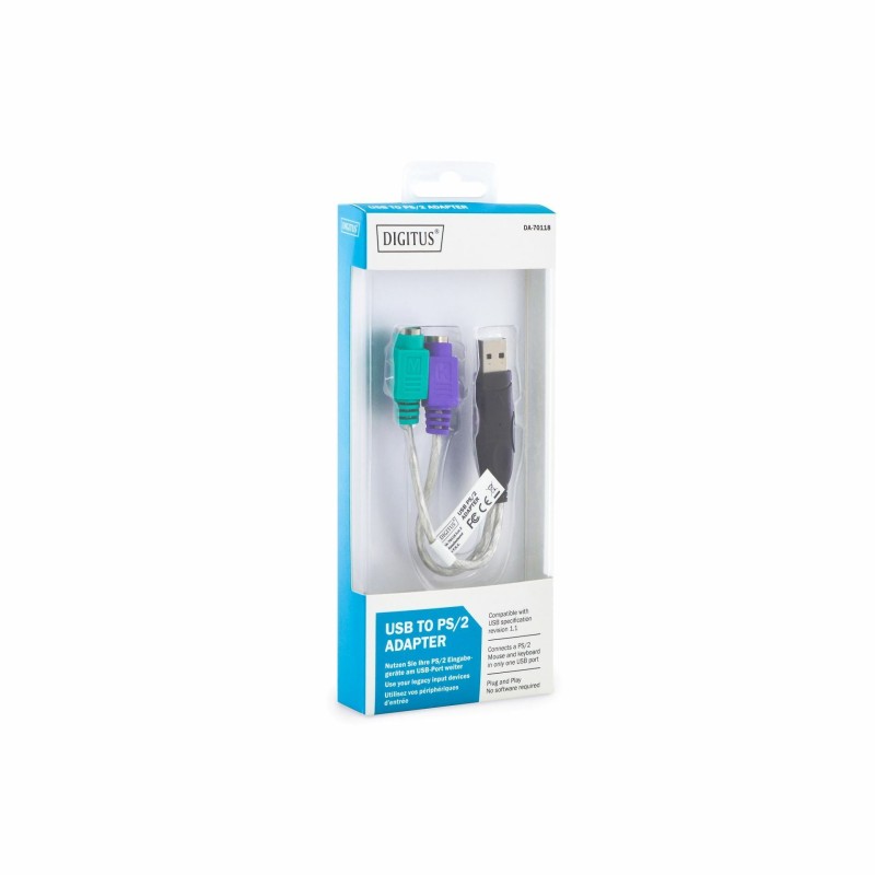 Adapter USB2.0 na 2xPS2