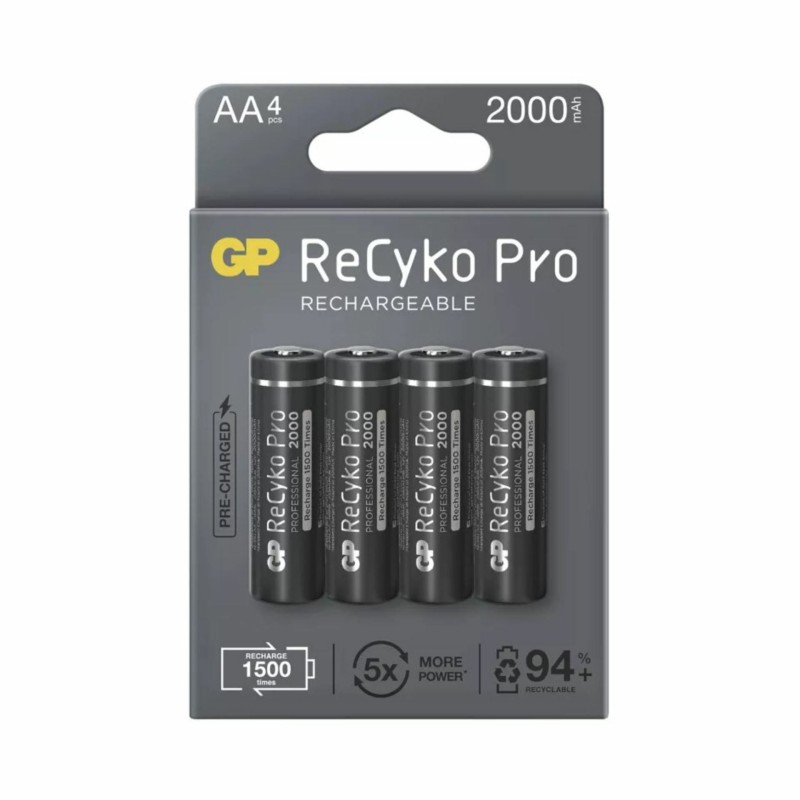 Baterija GP ReCyko AA Ni-Mh 1.2V 2050mA 4/1