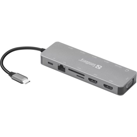 Priklopna postaja Sandberg 136-45, 13-in-1, USB-C