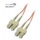 Kabel optični patch MM 50.0 SC - SC 2m Brand-Rex