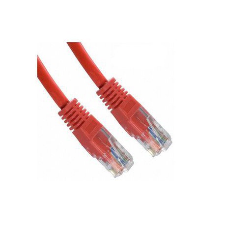 Priključni kabel za mrežo Cat5e UTP 1.5m rdeč