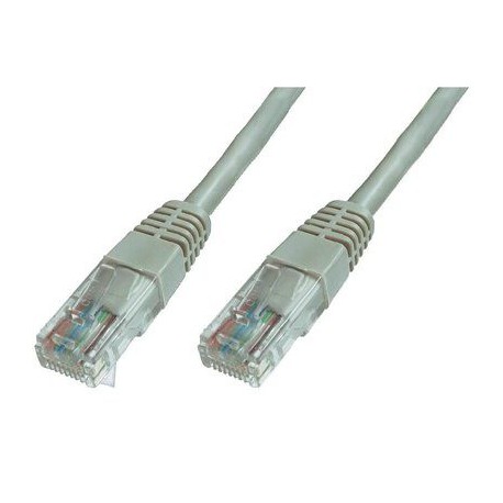 Priključni kabel za mrežo Cat6 UTP, 1m, siv