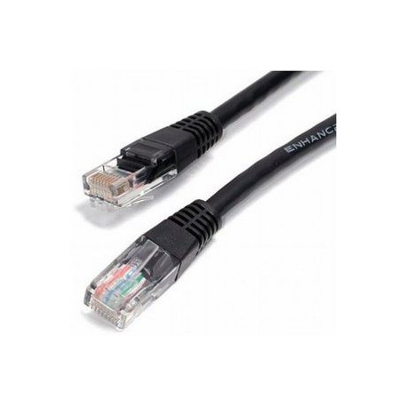 Priključni kabel za mrežo Cat5e UTP 2m črn