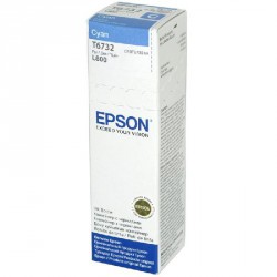 Črnilo za Epson cyan, steklenička C13T67324A
