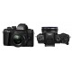 Digitalni fotoaparat OLYMPUS OM-D E-M10 II črn + 14-42mm 1:3.5-5.6 EZ črn
