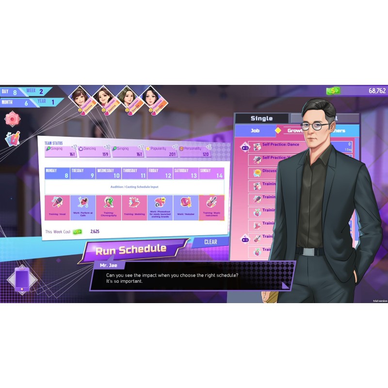 Igra K-Pop Idol Stories (Playstation 5)