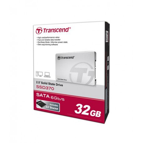 Trdi disk SSD Transcend 370S 32GB SATA3 (TS32GSSD370S)