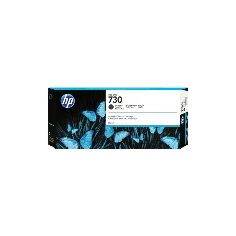 Črnilo HP P2V71A (730), 300 ml, Matte Black