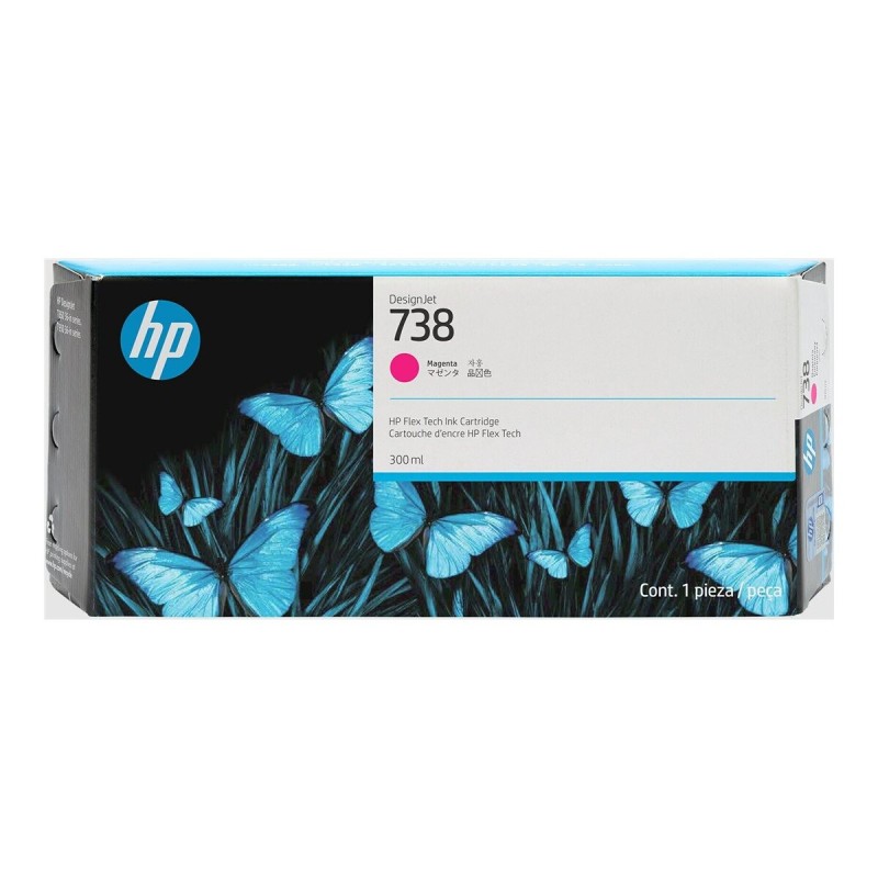 Kartuša HP 738 300-ml, magenta
