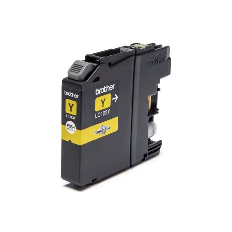 Črnilo za Brother LC123Y 600 strani, yellow