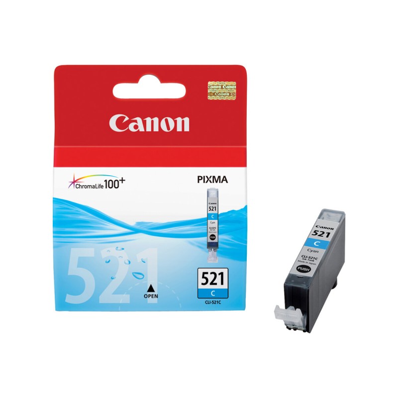 Črnilo Canon CLI-521C, cyan
