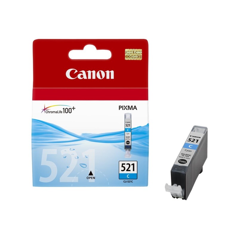 Črnilo Canon CLI-521C, cyan