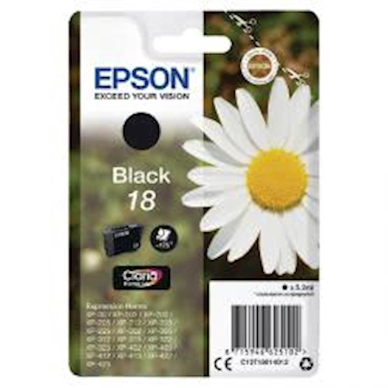 Črnilo Epson C13T1801401, črno