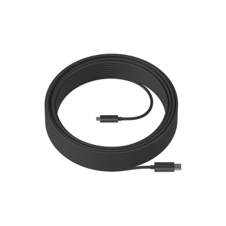 Kabel Logitech Strong USB Cable, USB 3.1, 10m, grafitna barva