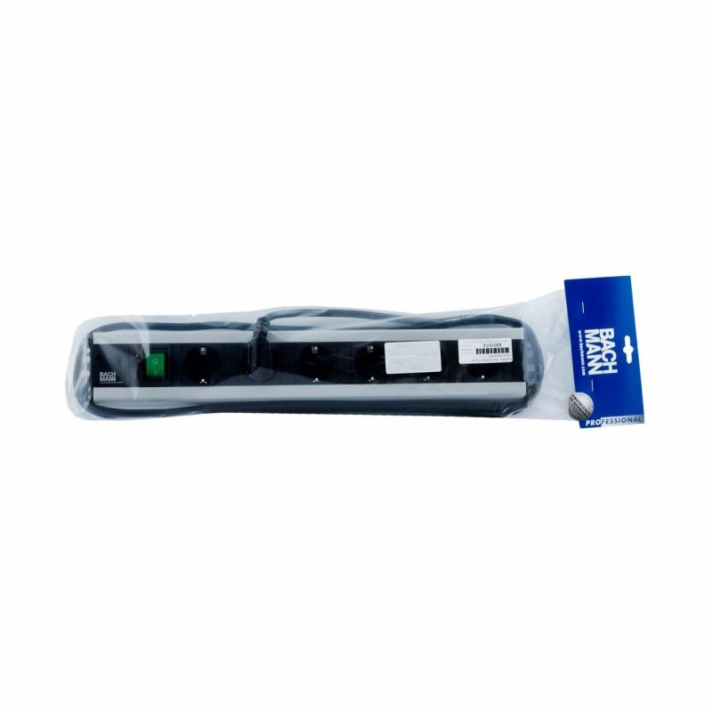 Razdelilec 19" 6x220V PVC UPS s stikalom Bachmann