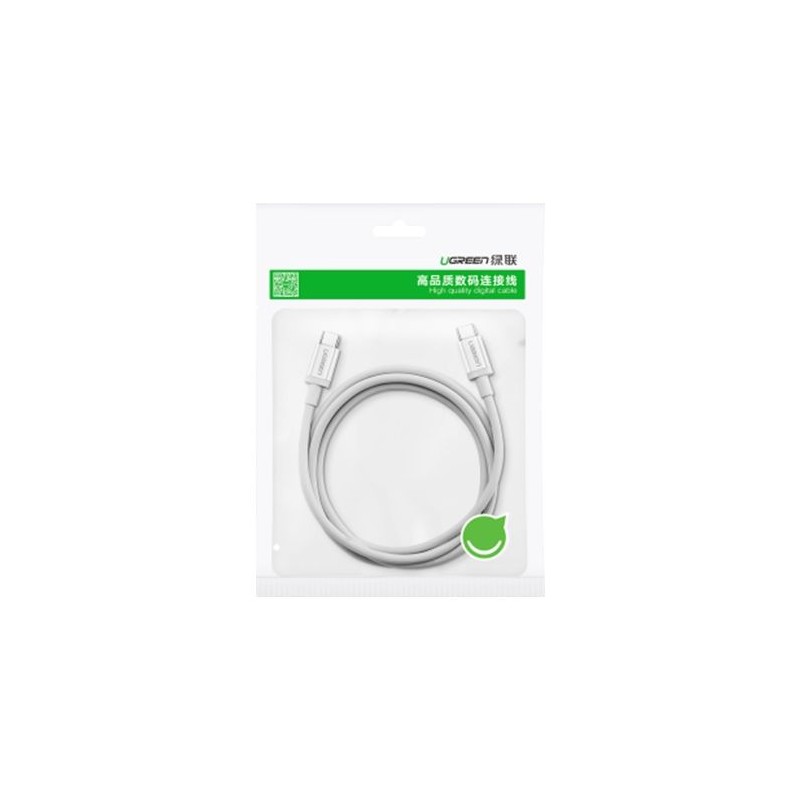 Kabel Ugreen, USB-A 2.0 na USB-C 2m (bel), 60133