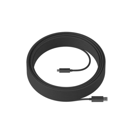 Kabel Logitech Strong USB 3.2 Gen2, 45m, grafitni