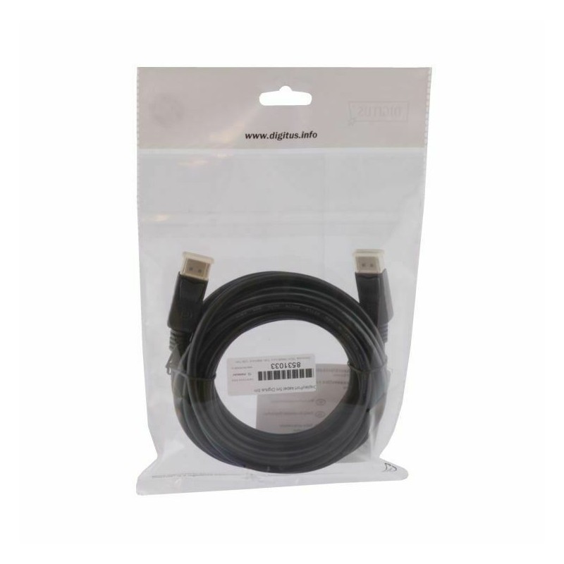 DisplayPort kabel 15m črn