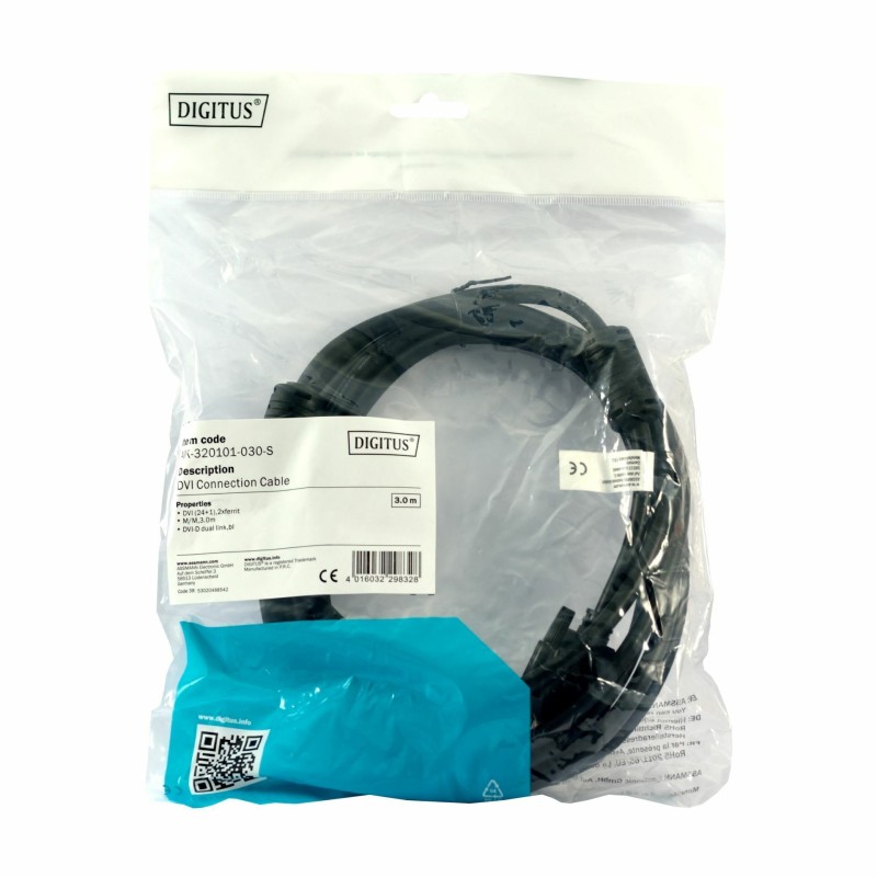 Kabel za monitor DVI M/M 24+1, 3m