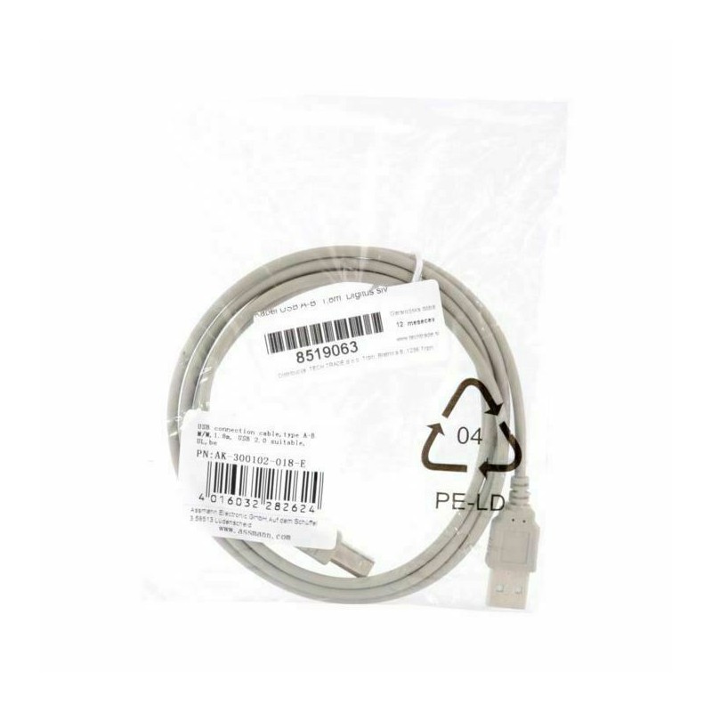 Kabel za tiskalnik USB A-B 1.8m