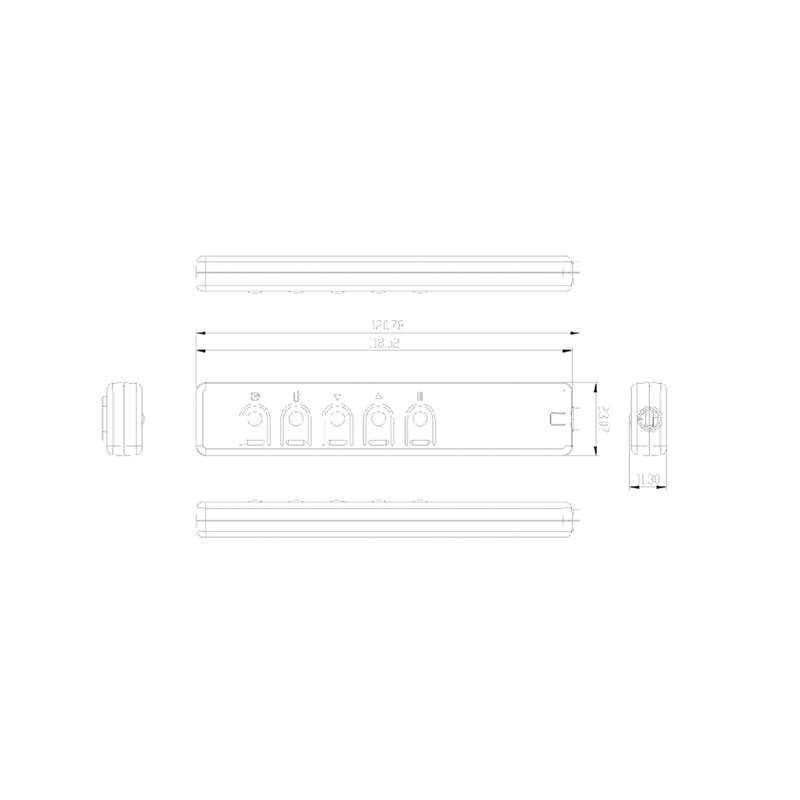 Daljinski upravljalec za monitor IIYAMA RC TOUCHV03 TFxx39, žični