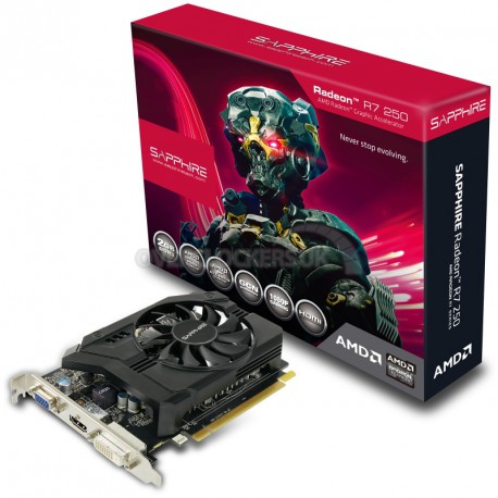 Grafična kartica Radeon R7 250 2048MB GDDR3 Sapphire Boost PCIe