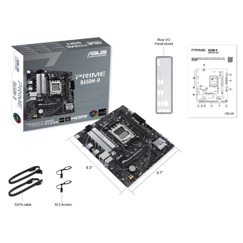 Matična plošča ASUS PRIME B650M-R DDR5, AM5, mATX