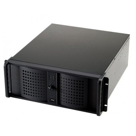 Ohišje indu. PC 4U 48cm črno brez napajalnika g.528mm Fantec