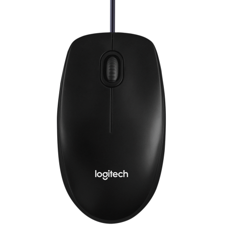 Miška optična USB Logitech B100