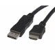 Kabel DisplayPort- - HDMI 3m