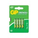 Baterija 4x AAA GP GreenCell 3/Z2020G cink kloridna