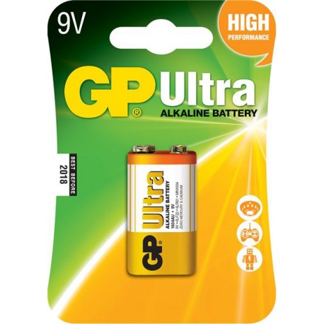 Baterija 9V GP Ultra 3/V4022 alkalna