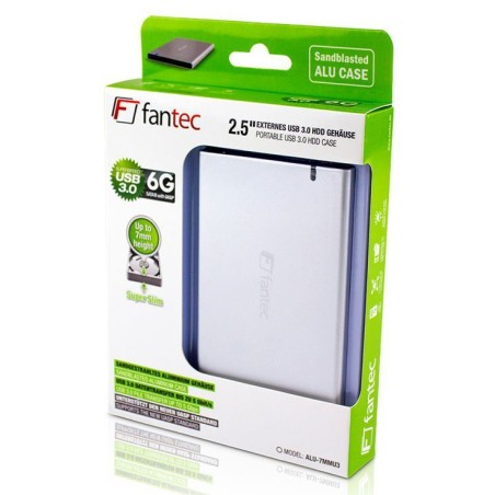 Ohišje za disk 2.5" USB 3.0 Fantec ALU-7MMU3 srebrno