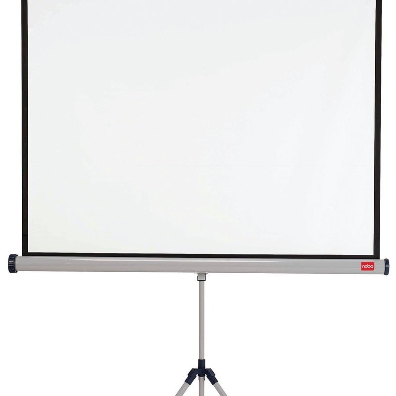 Projekcijsko platno Nobo, 132,5x175 cm, stojalo