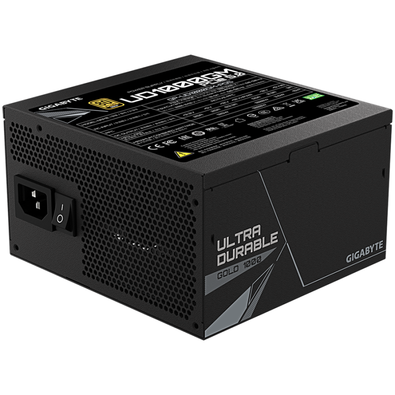 Napajalnik 1000W GIGABYTE UD1000GM, modularni