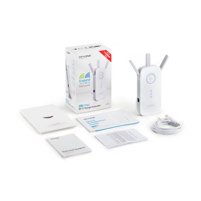 Ojačevalec Wi-Fi signala (Repeater) TP-LINK RE450 AC1750 WiFi Range Extender