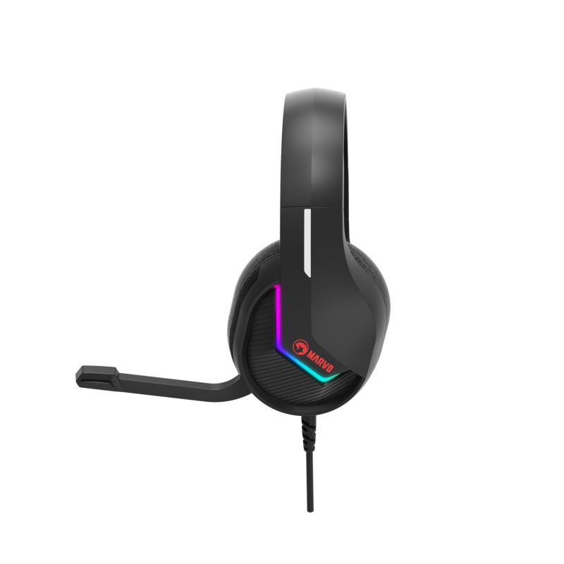 Slušalke MARVO H8618 BK ŽIČNE RGB