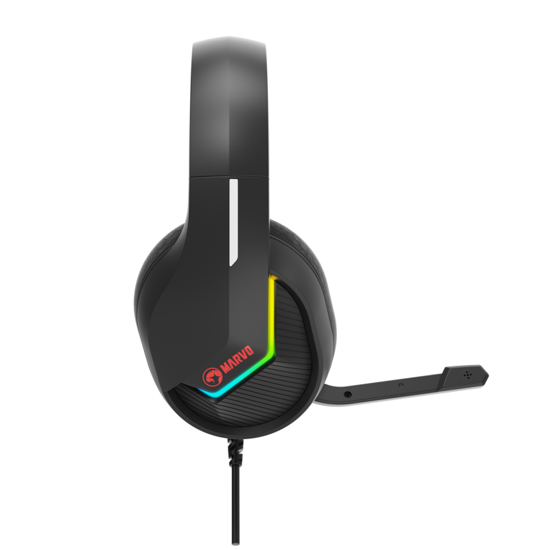 Slušalke MARVO H8618 BK ŽIČNE RGB