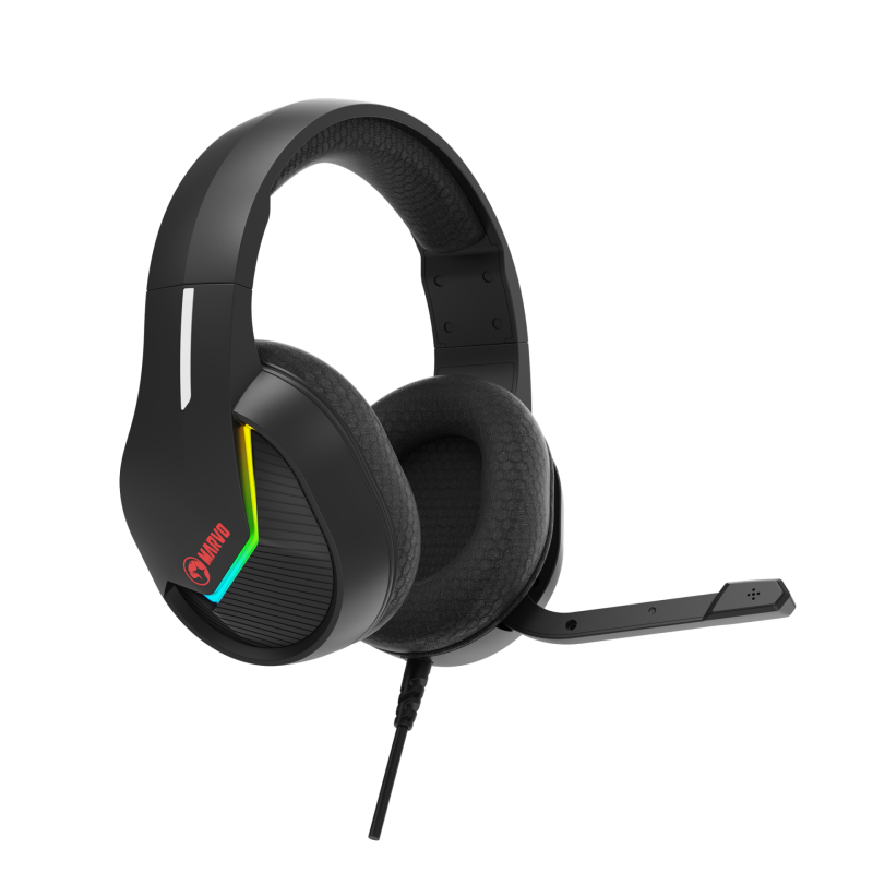 Slušalke MARVO H8618 BK ŽIČNE RGB