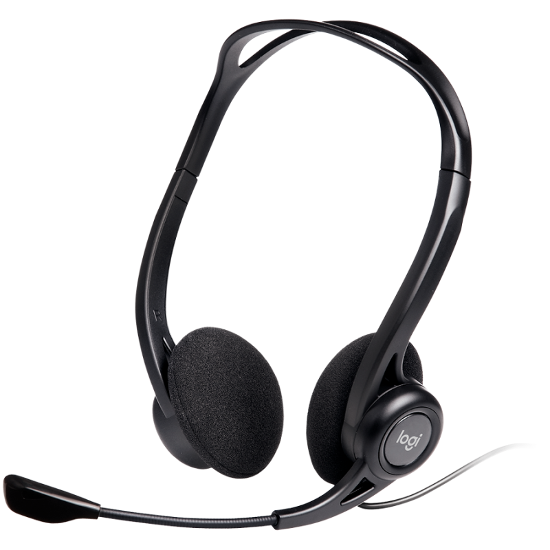 Slušalke Logitech PC 960, črne