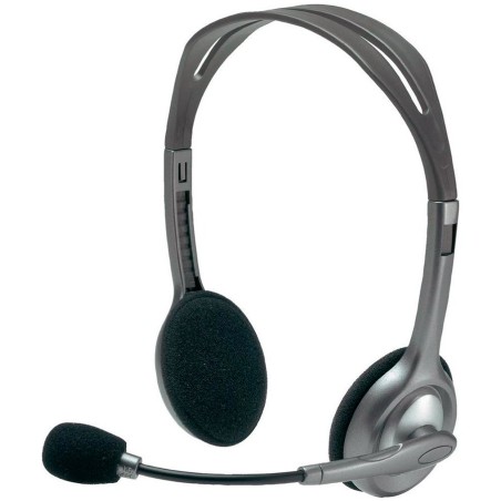 Slušalke Logitech H110, sive
