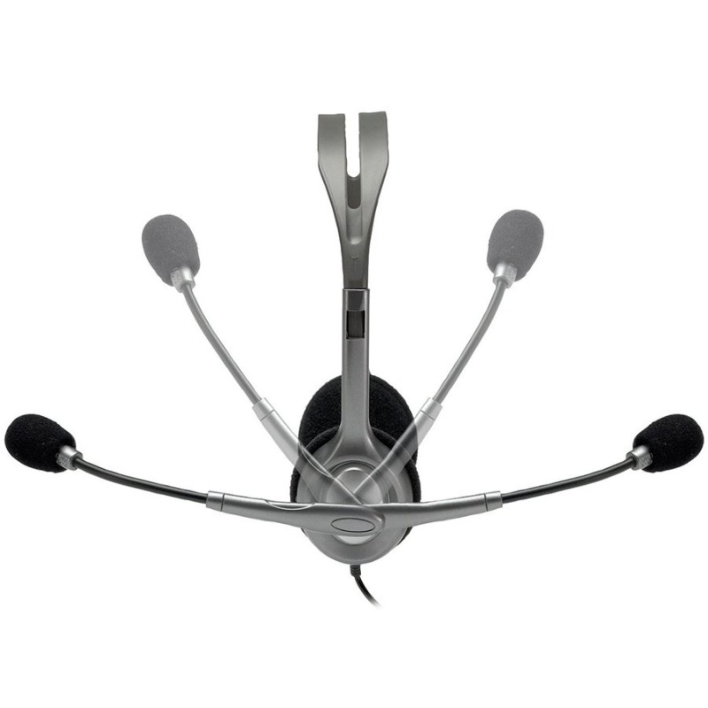 Slušalke Logitech H110, sive